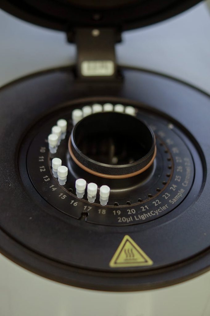 Close up of a Lightcycler